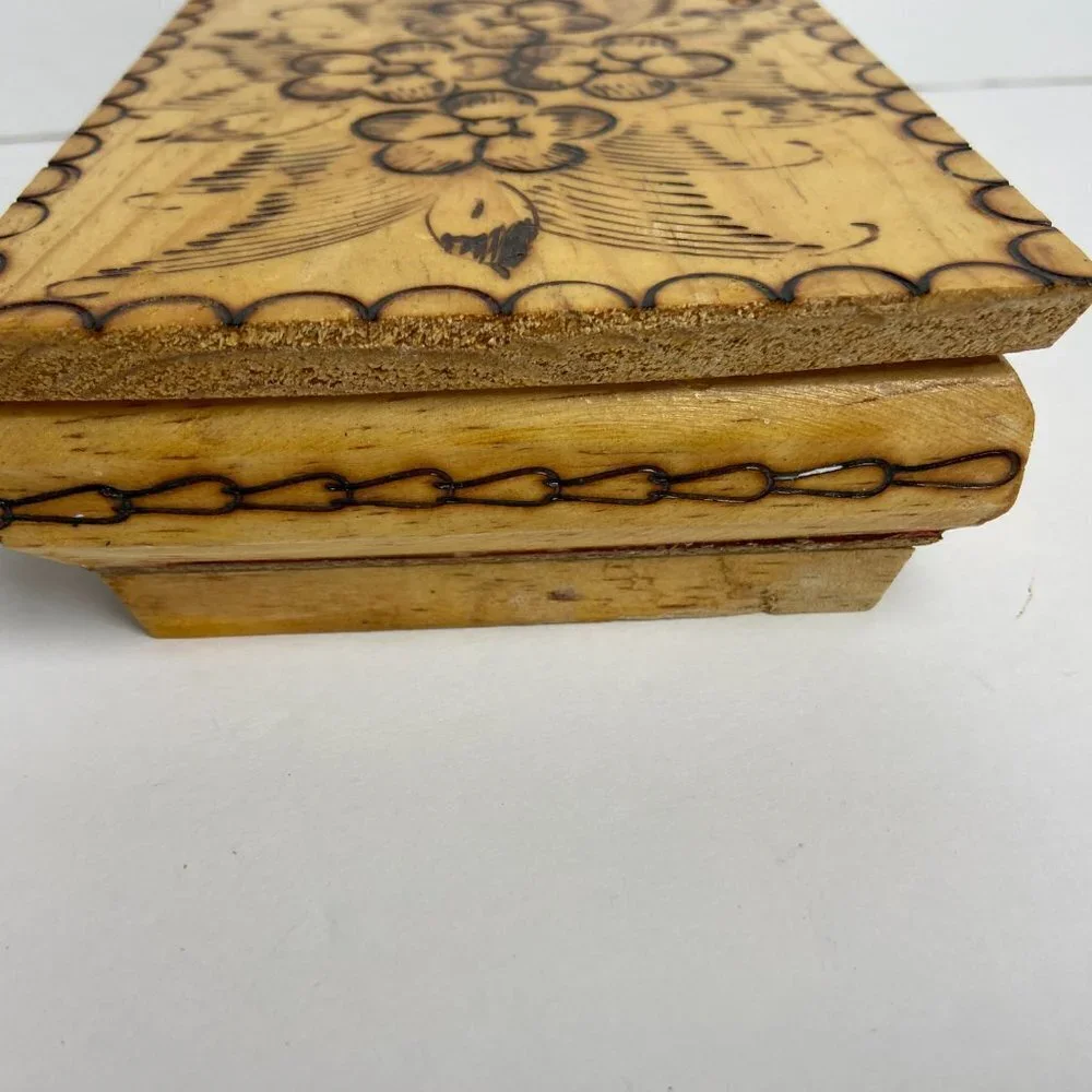 Vintage wooden jewelry